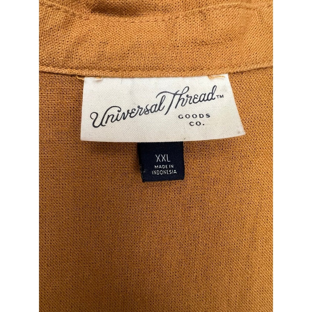 Universal Thread Rust Colored Romper Relaxed Fit … - image 4